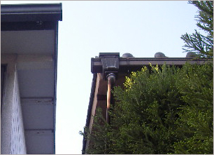 雨樋（トユ）工事について